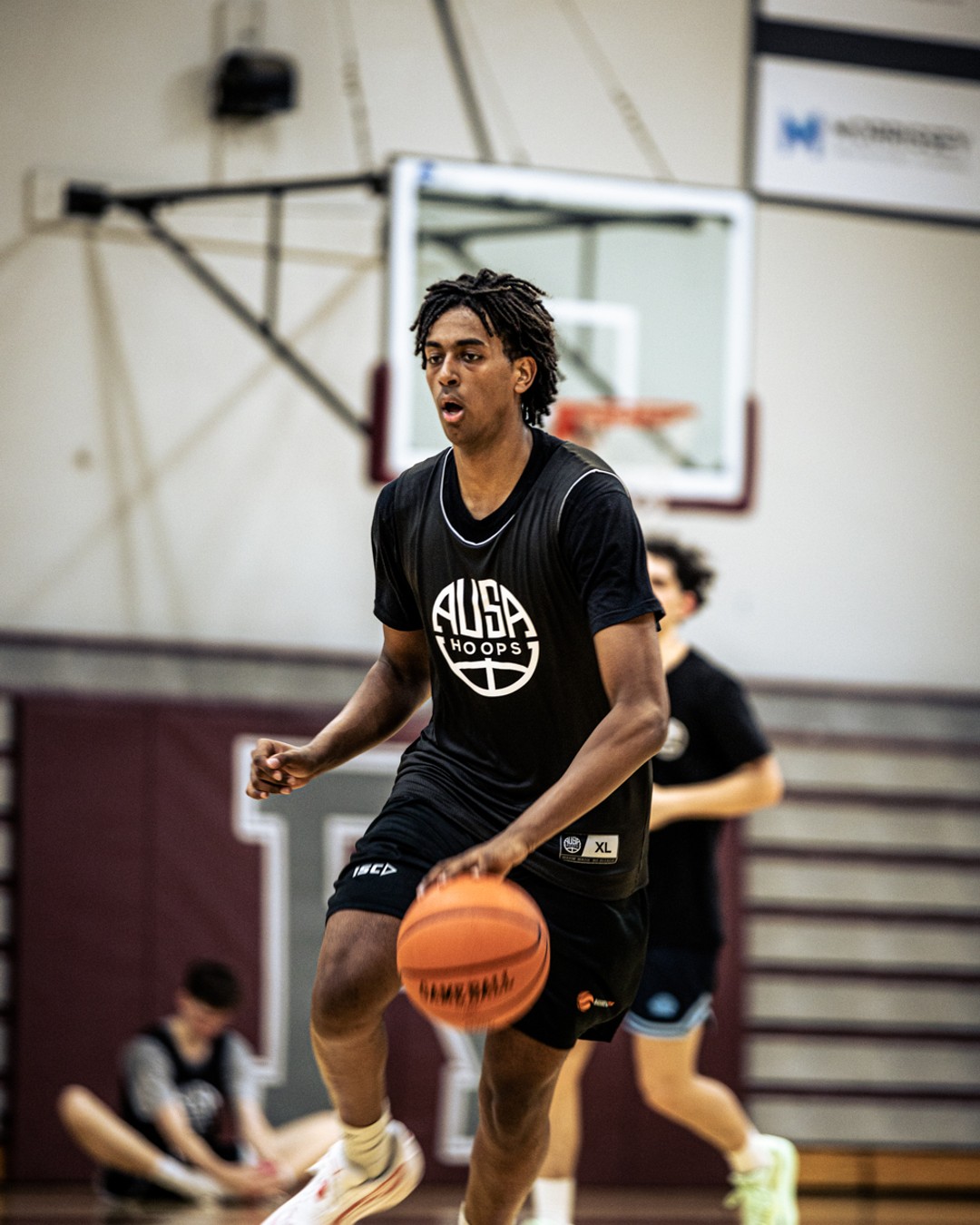 Aaron Gashaw Commits to Cameron University Basketball, graphic