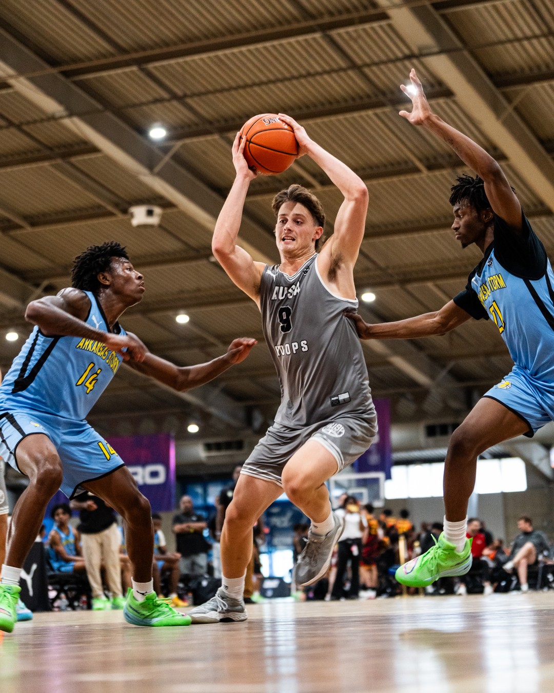 Andreas Grubisa Commits to Northeastern State University, graphic