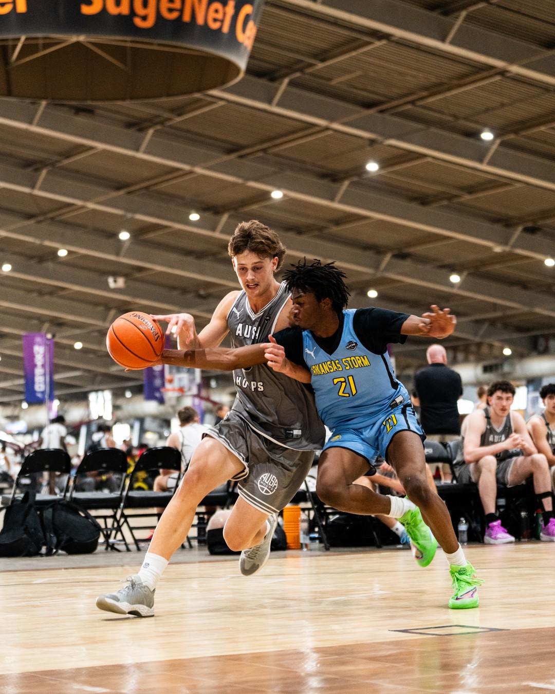 Andreas Grubisa Commits to Northeastern State University, graphic