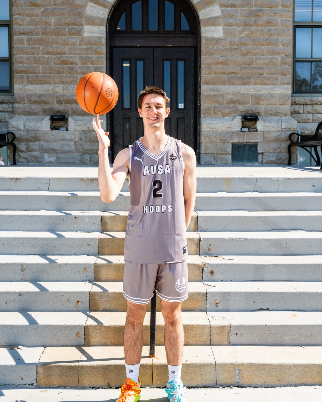 Jack Bryan commits to Mt Aloysius College basketball, graphic