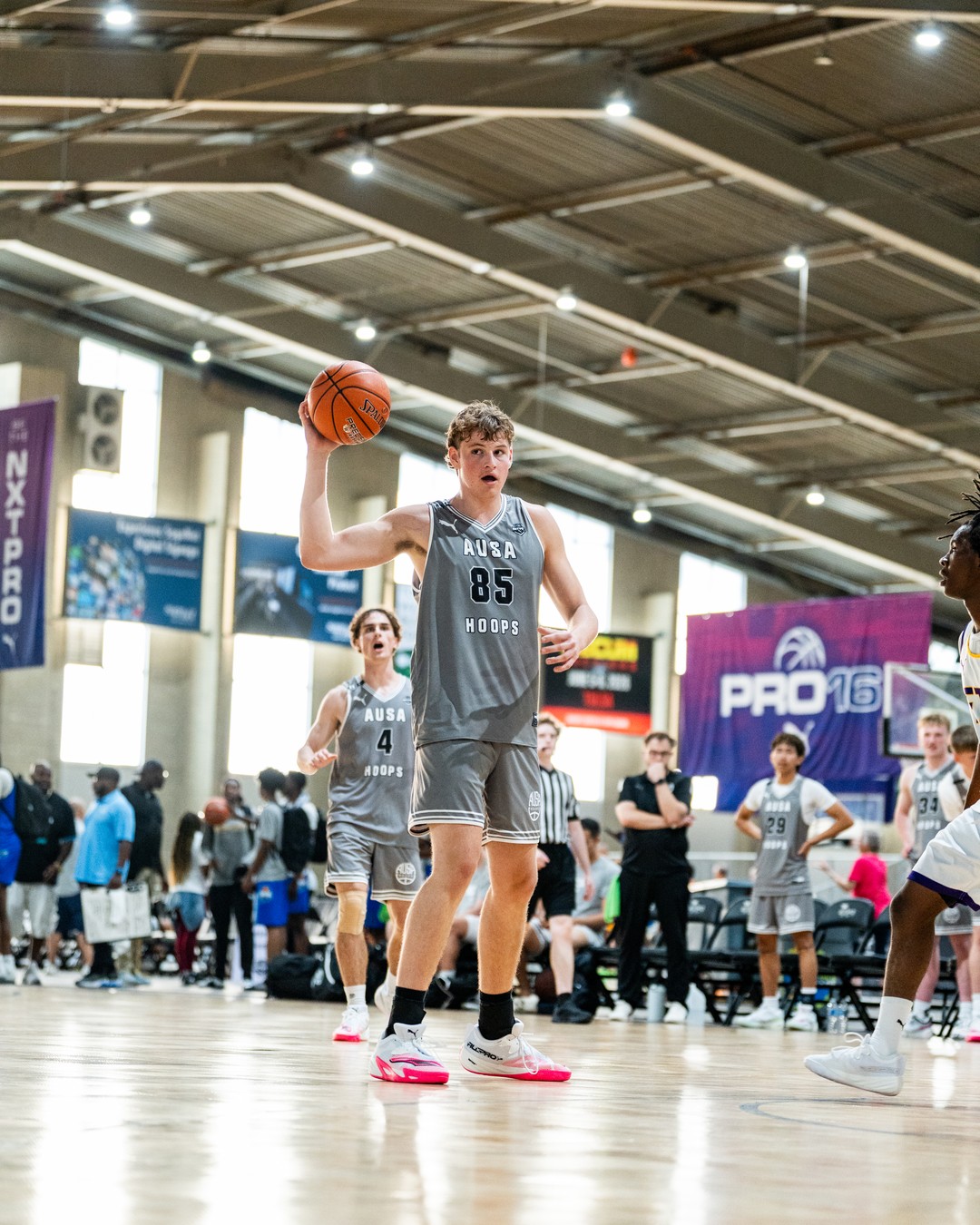 Luca Dinulescu Commits to Central Arizona College for Basketball, graphic